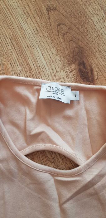 Body chloe bluzka z odkrytymi plecami S