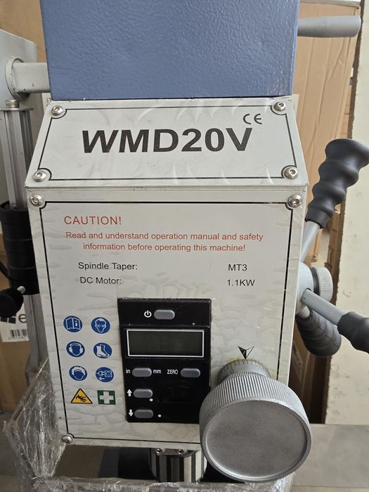 Фрезерний сверлильний станок WMD20V 700*180, 1,1 кВт.