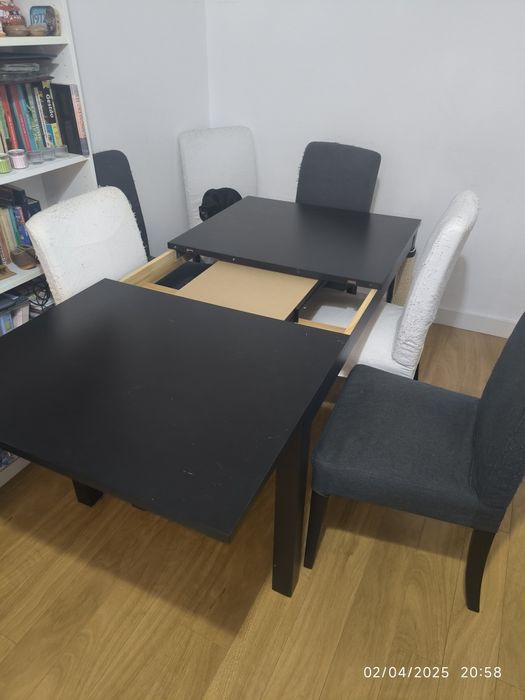 Mesa de Jantar Preta