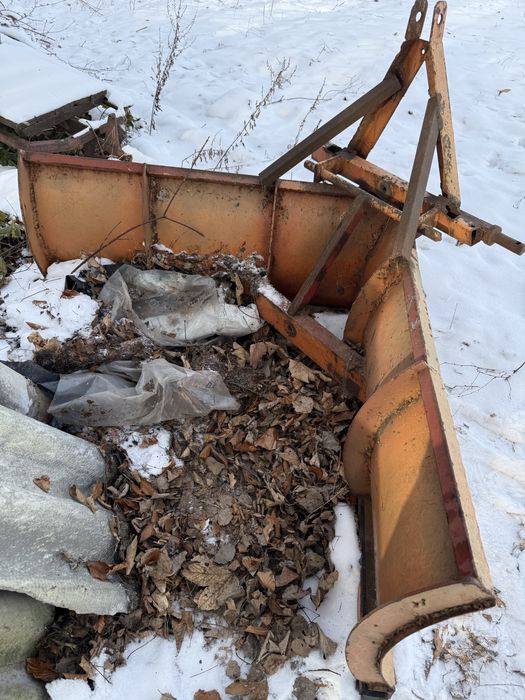 Pług do śniegu do traktora