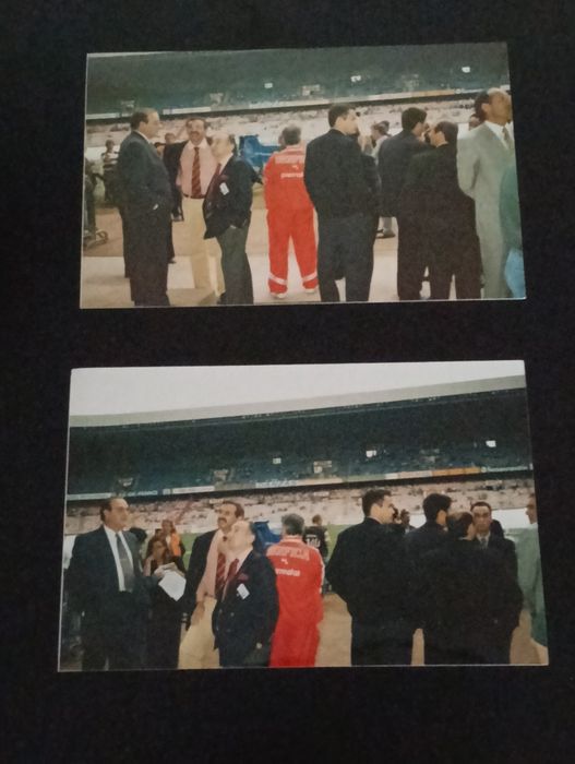 Duas fotografias originais Pinto da Costa, Manuel Damásio