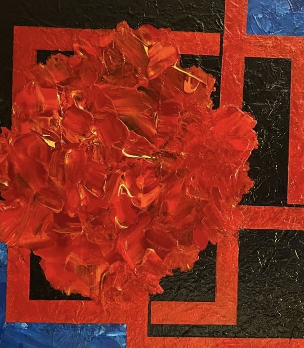 Obraz. Akryl. Abstrakcja.