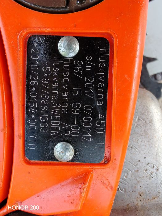 motosserra husqvarna 450 x torq