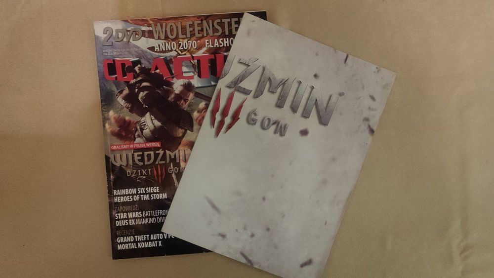 CD-ACTION (243) 6 maj 2015 platak Wiedźmin 3