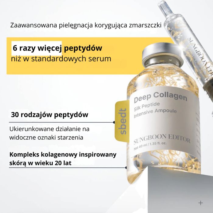 Sungboon Editor Deep Collagen Silk Peptide Intensive Ampoule Anti-Age