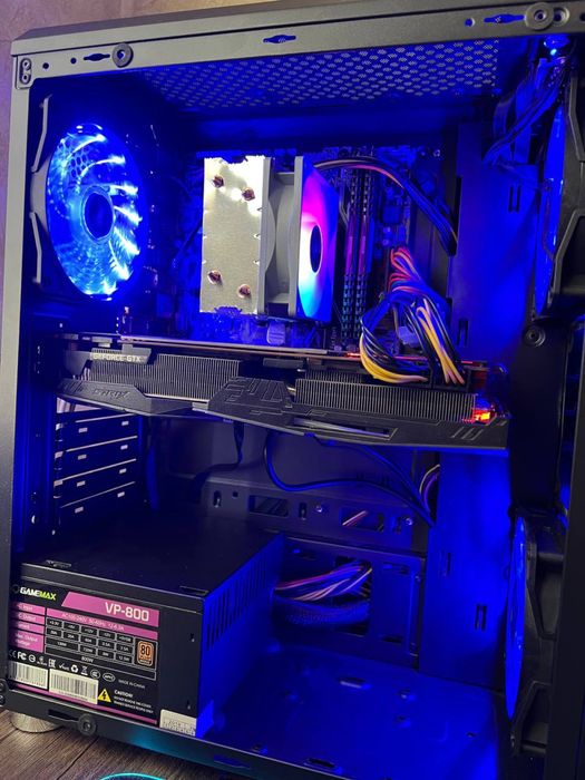 Ігровий ПК Ryzen 5 2600 Cистемник GTX 1080 TI Комп'ютер 32GB DDR4 ОЗУ