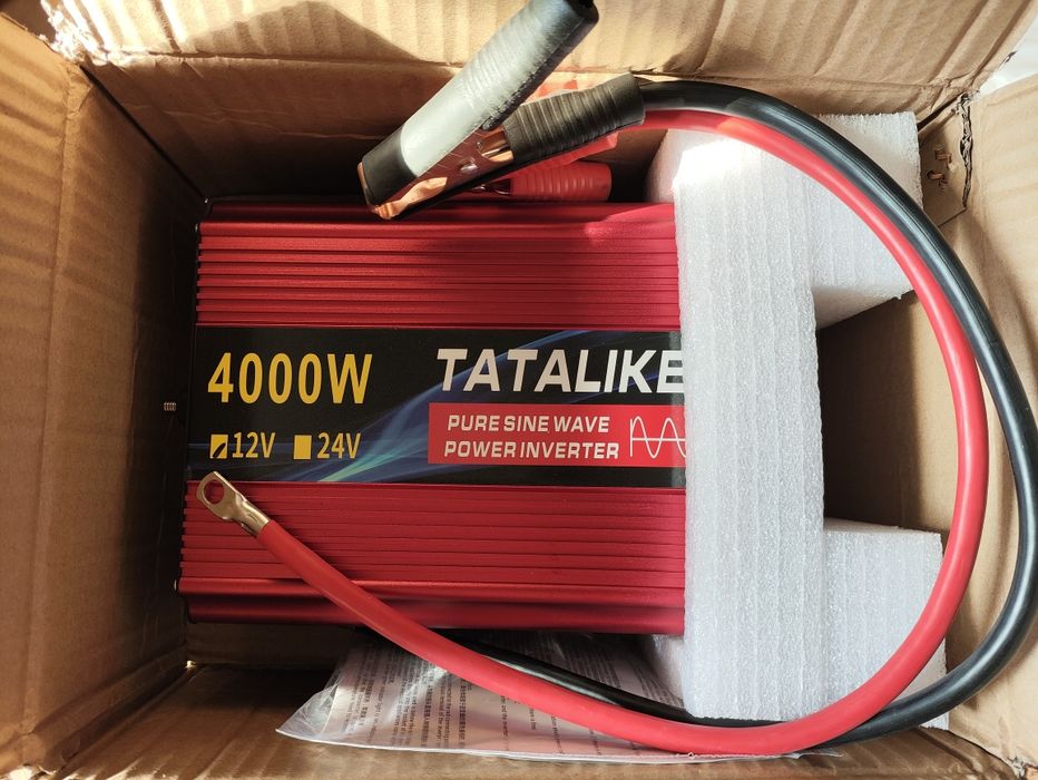 Інвертор Tataliken 12-220V 4000 W Чистий сінус