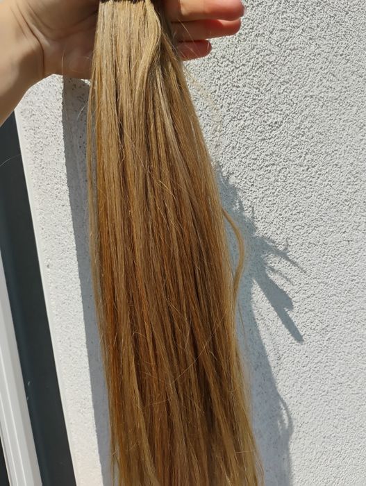 Włosy premium 130g 50cm blond