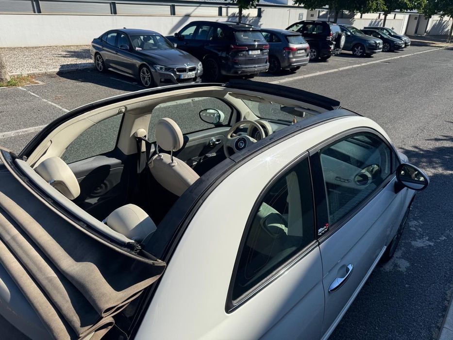 Fiat 500C em bom estado