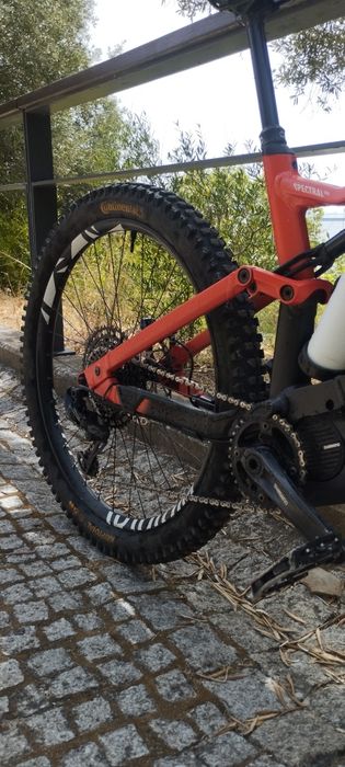 Canyon spectral on 2 baterias 500w