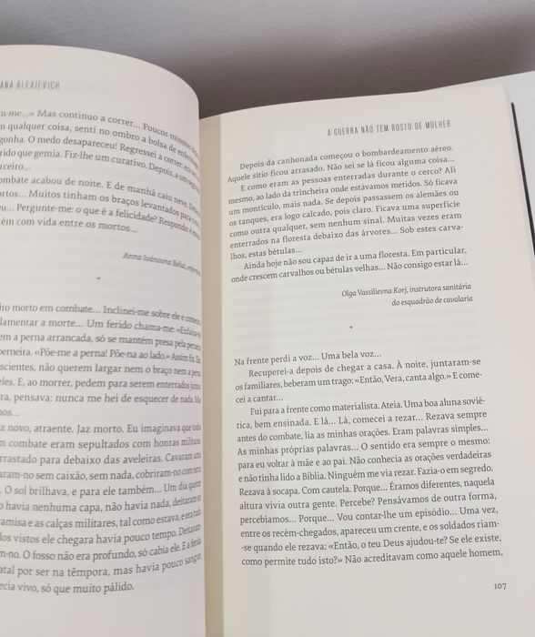 A guerra não tem rosto de mulher