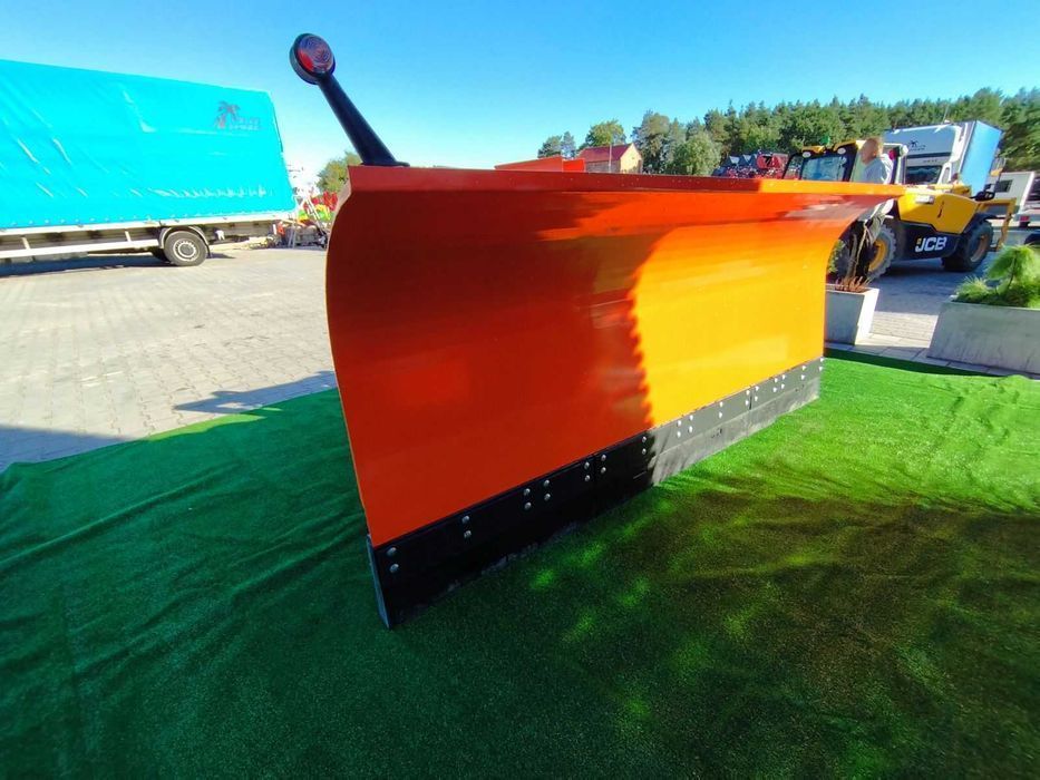 Pług prosty komunalny do śniegu Metal-Technik spych śnieżny