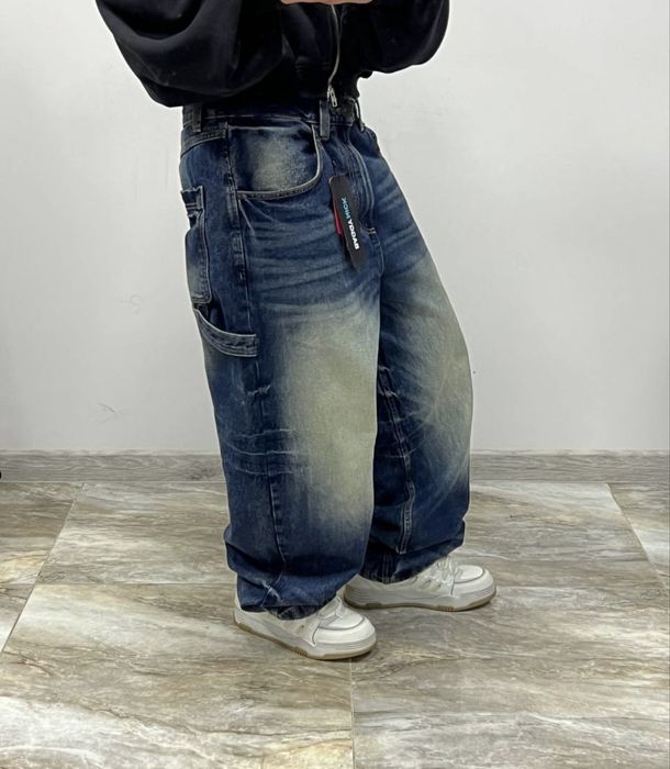 Нові широкі джинси BAGGY fade rap широкие джинсы ворки jaded ecko sk8