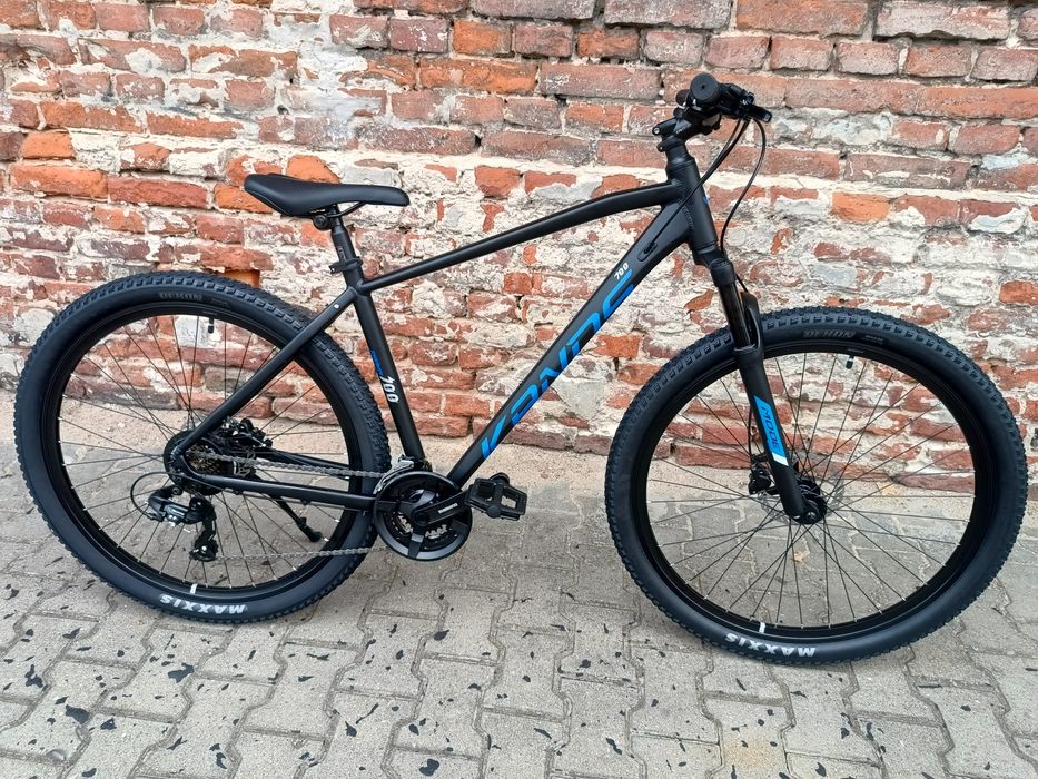 Promocja! Rower MTB górski Kands Energy 700/alu/koła wzmacniane 29/ hydrauliczne hamulce tarczowe/ osprzęt Shimano/amortyzator Mode/ opony maxxis/raty