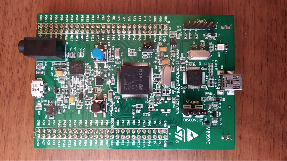 Плата відлагодження STM32F4 Discovery