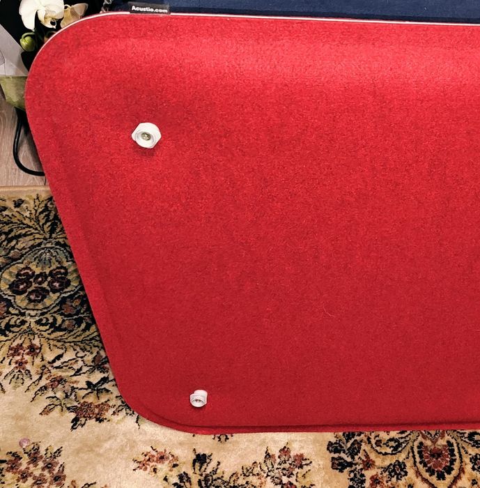 Acustio panel akustyczny ścienny filc czerwony