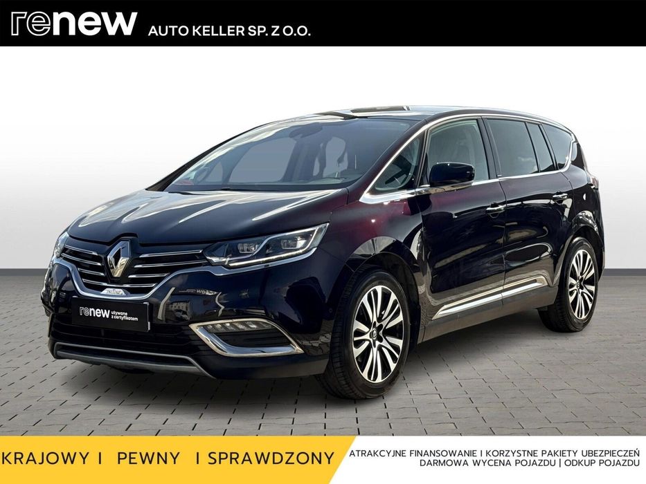 Renault Espace 1.6 200KM / INITIALE PARIS / PANORAMA / Krajowy /Dealer Renault Keller
