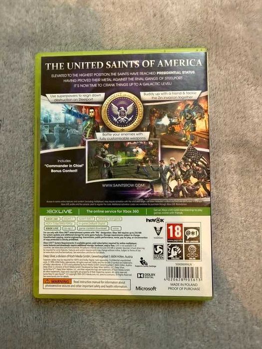 Gra saints row 4 xbox360