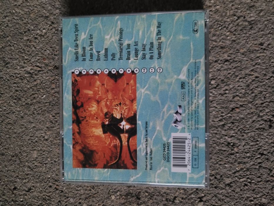 Nirvana nevermind primeira edição