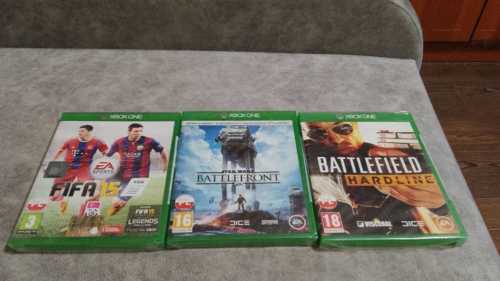 цена за все, 3 запечатанных диска на xbox one