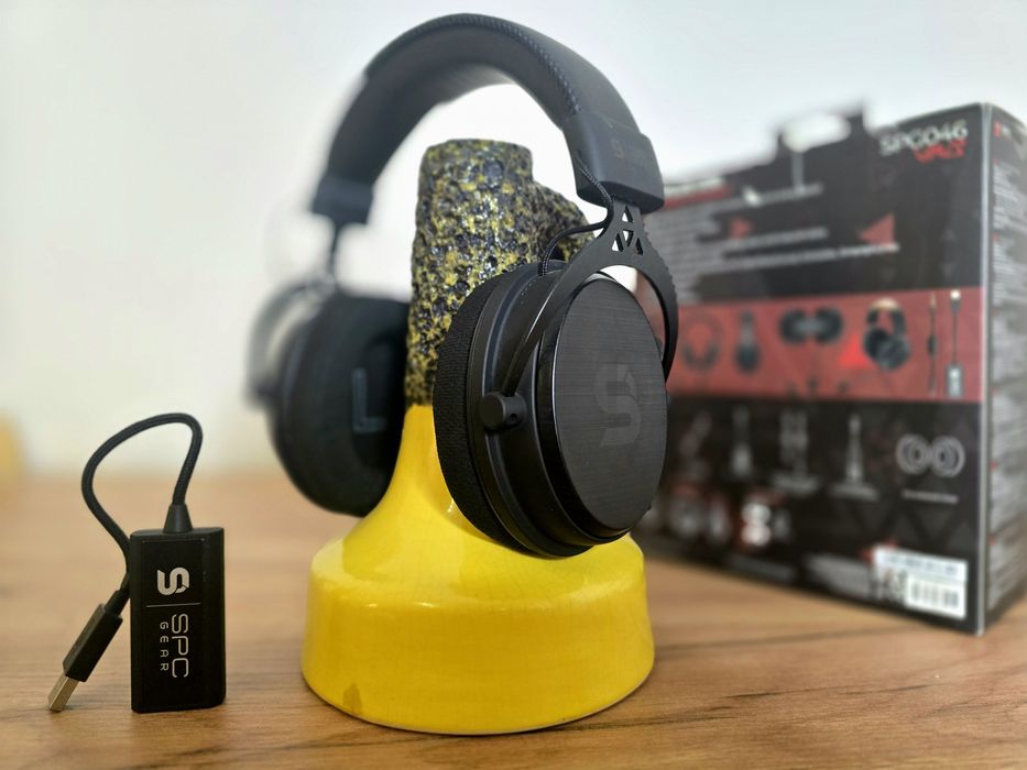 SPC Gear Viro Plus + karta dźwiękowa , full set. Jak Nowe