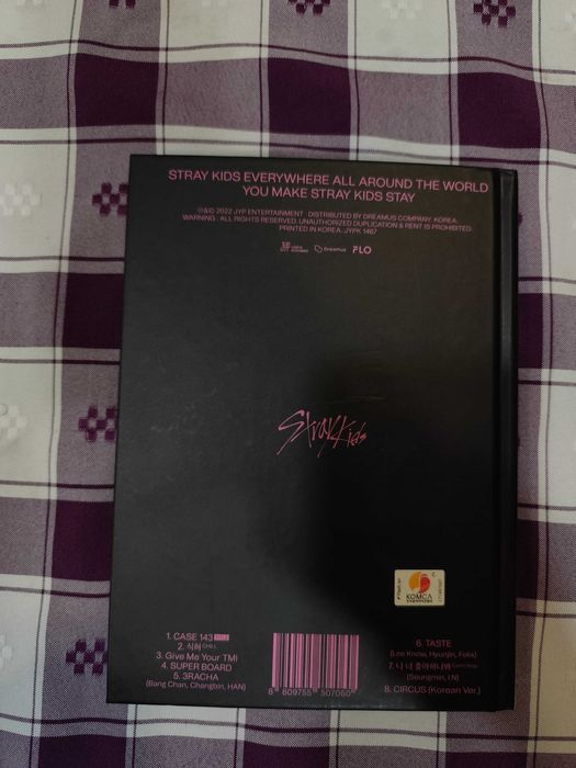 Álbum kpop Straykids Maxident