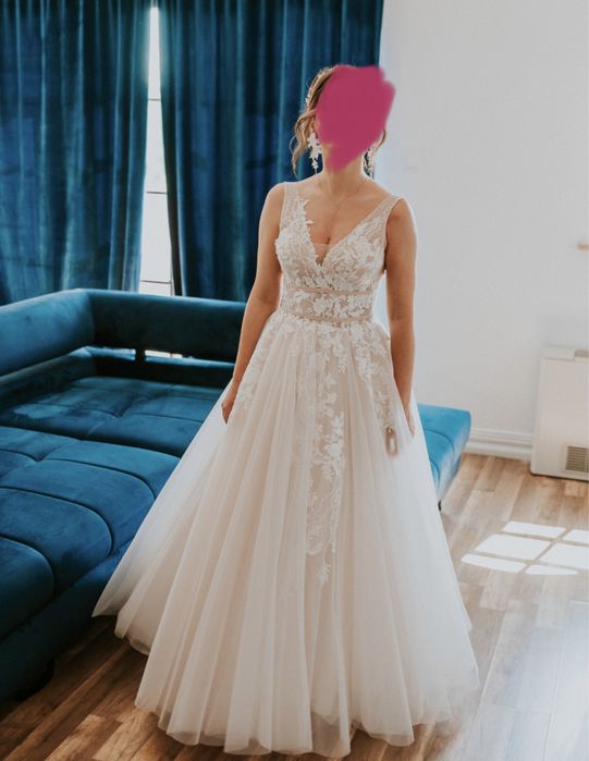 Suknia ślubna jak nowa r. 36/S