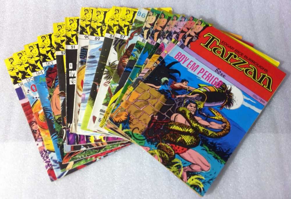 Antiga Coleção ~ "TARZAN SUPLEMENTO MA" ~ COMPLETA ~ 96 Números ~ RARA