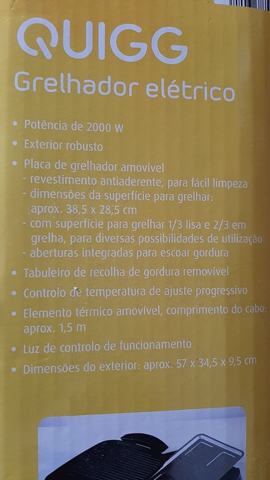 Grelhador eléctrico