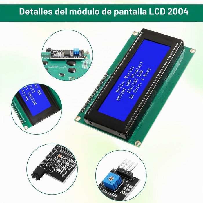 Módulo LCD  20 x 4 compatível com Arduino