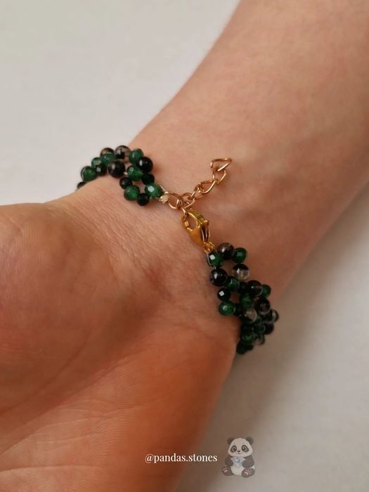 Bransoletka handmade Tarcza i Obfitość