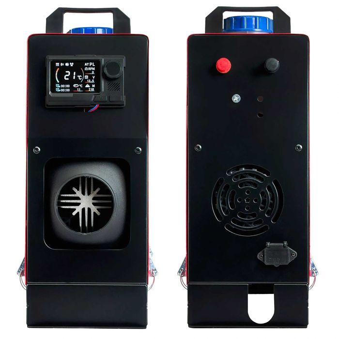 Обогреватель дизельный мощностью 8 кВт с питанием 12/24 В и 230 В