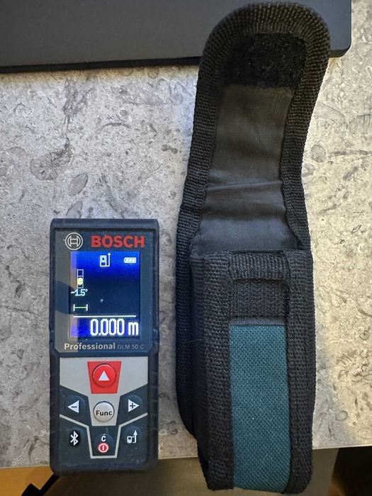 Bosch GLM 50 C Professional — Medidor laser 50m com Bluetooth, com bolsa