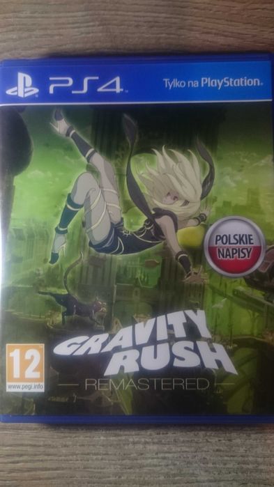Gravity Rush Remastered IDEAŁ UNIKAT ps4 playstation 4 nier dragon