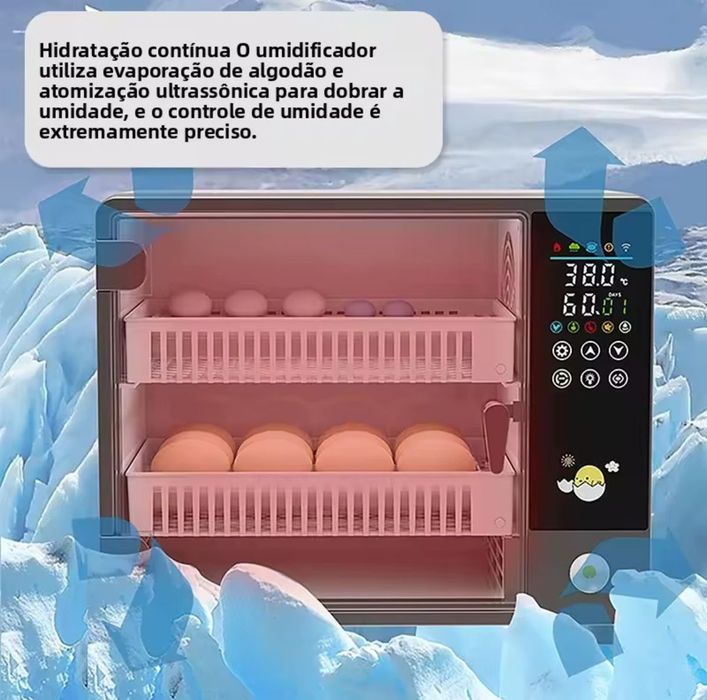 [NOVO] Chocadeira/Incubadora Automática 24 Ovos  *Portes grátis