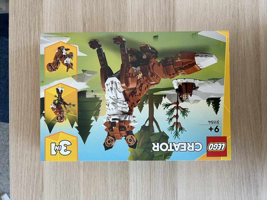 LEGO® 31154 Creator 3w1 - Leśne zwierzęta: Czerwony lis