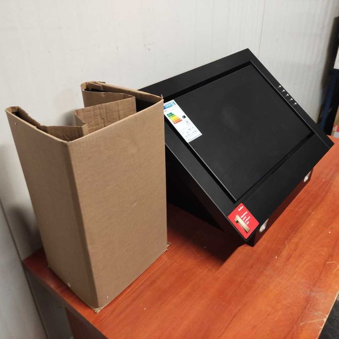 Okap kominowy AMICA OKP6241S 59,5 cm 363 m³/h Czarny OUTLET 9BH19