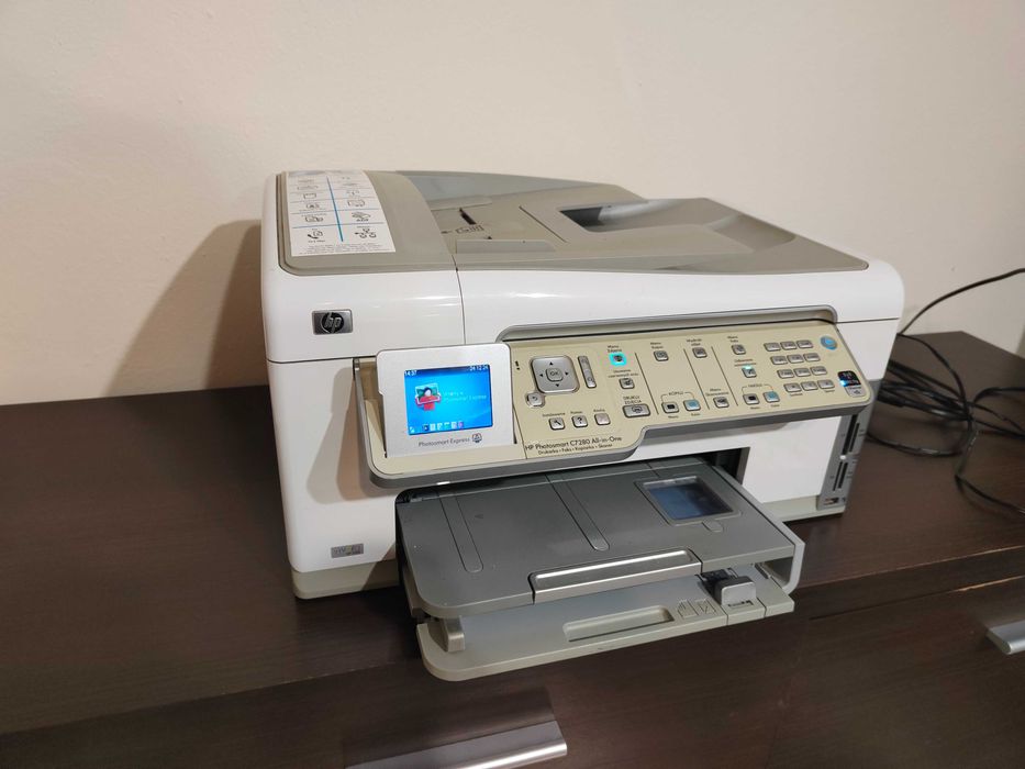 Drukarka bezprzewodowa rozbudowana HP Photosmart C7280 canon Epson