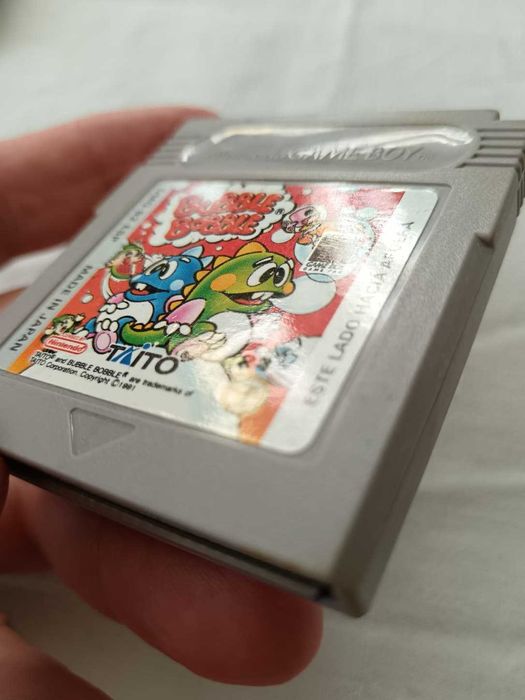 Bubble Bobble Nintendo Game Boy Original dmg-b2-esp Testado e Funcional