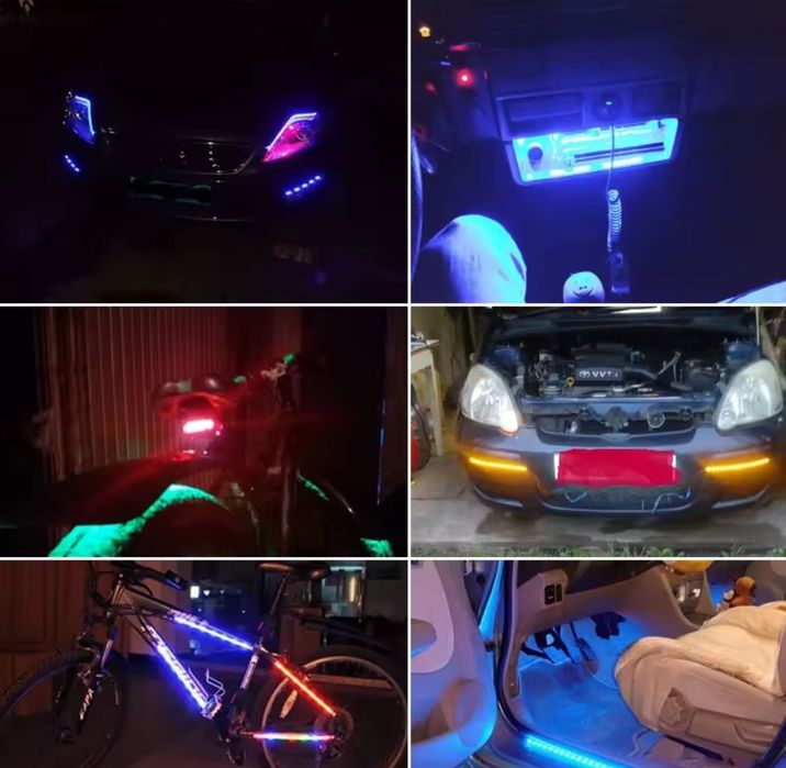 Fita LED 30cm 12V – Várias Cores Disponíveis