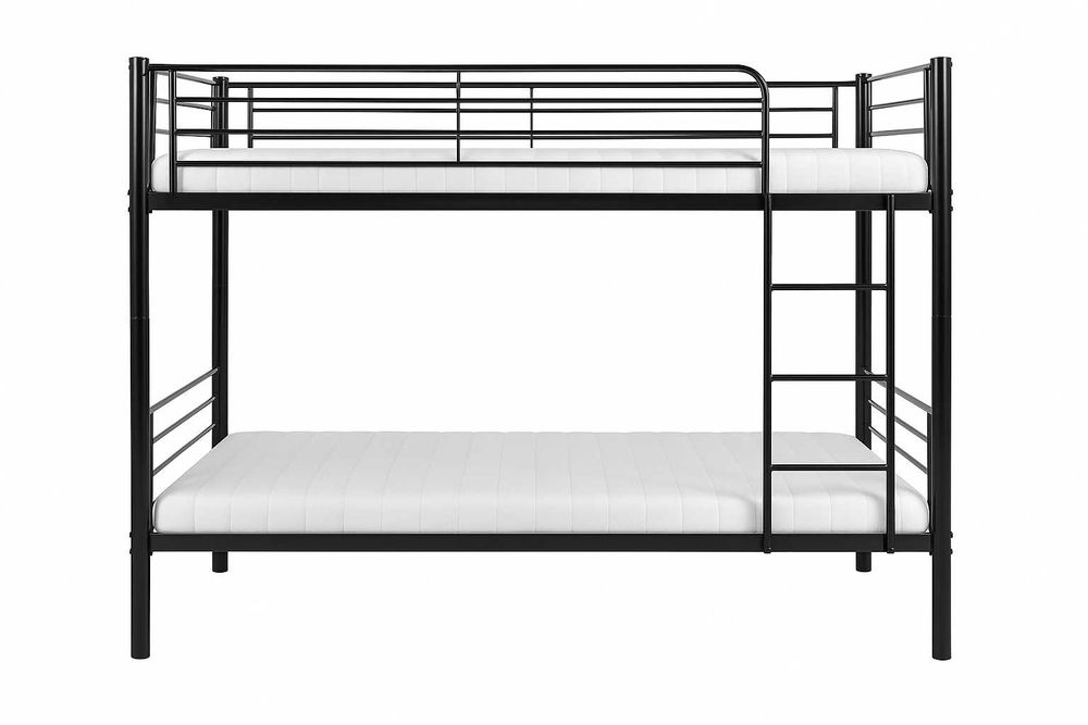 Łóżko piętrowe metalowe 90x200 solidne hostelowe pracownicze do domu