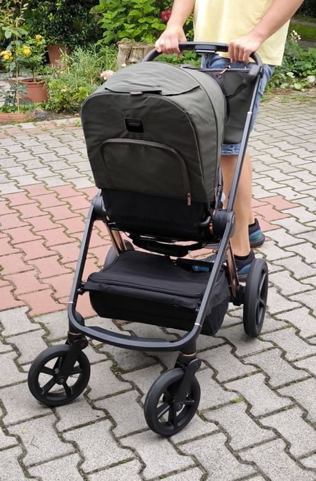 wozek 2in1 gondola i spacerówka espiro miloo zielony  pierwszy właściciel