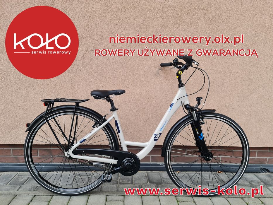 Rower damski damka MANUFAKTUR koła 28 SHIMANO NEXUS aluminium JAK NOWY