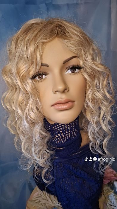 Topper afroloki ręcznie tkany na zamówienie
