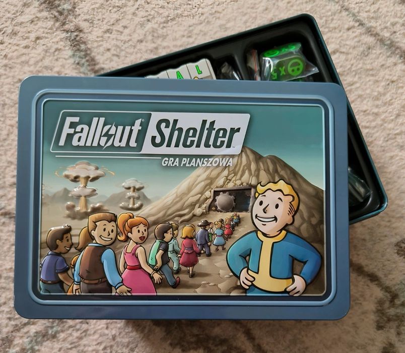 Fallout Shelter gra planszowa