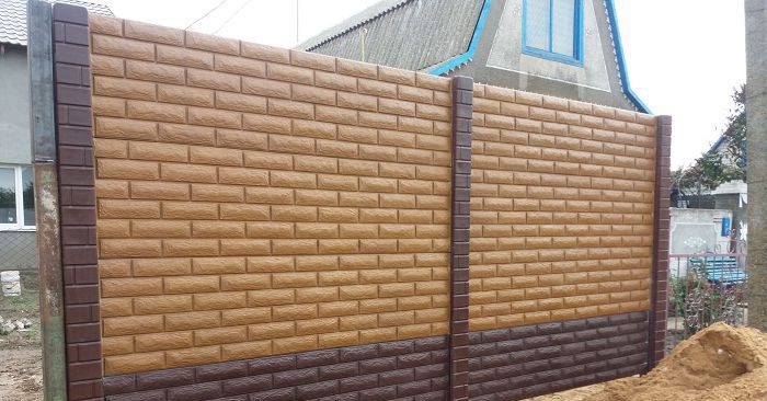 Бетонна огорожа стовпчики доставка