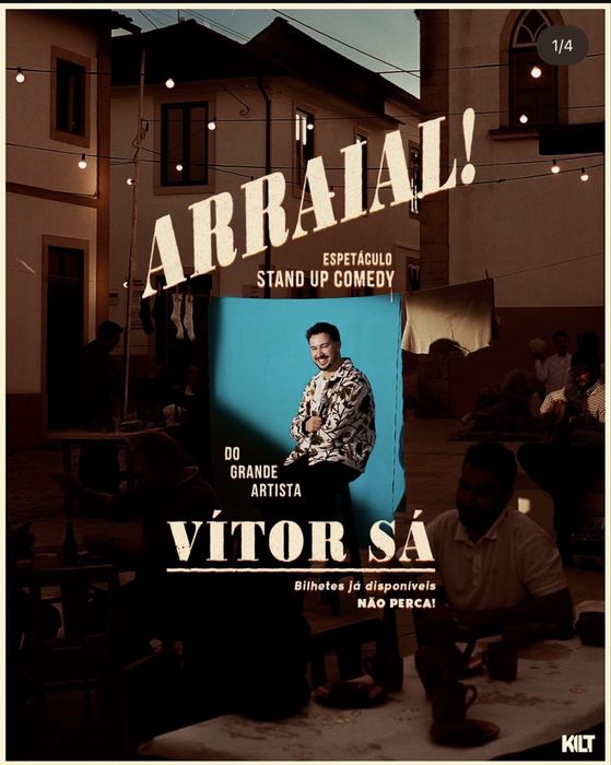 Bilhete Vitor Sá Braga Sessão 21:30