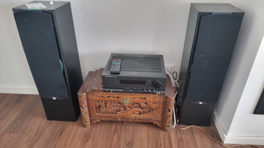Sistema de Som Harman Kardon + Colunas JBL
