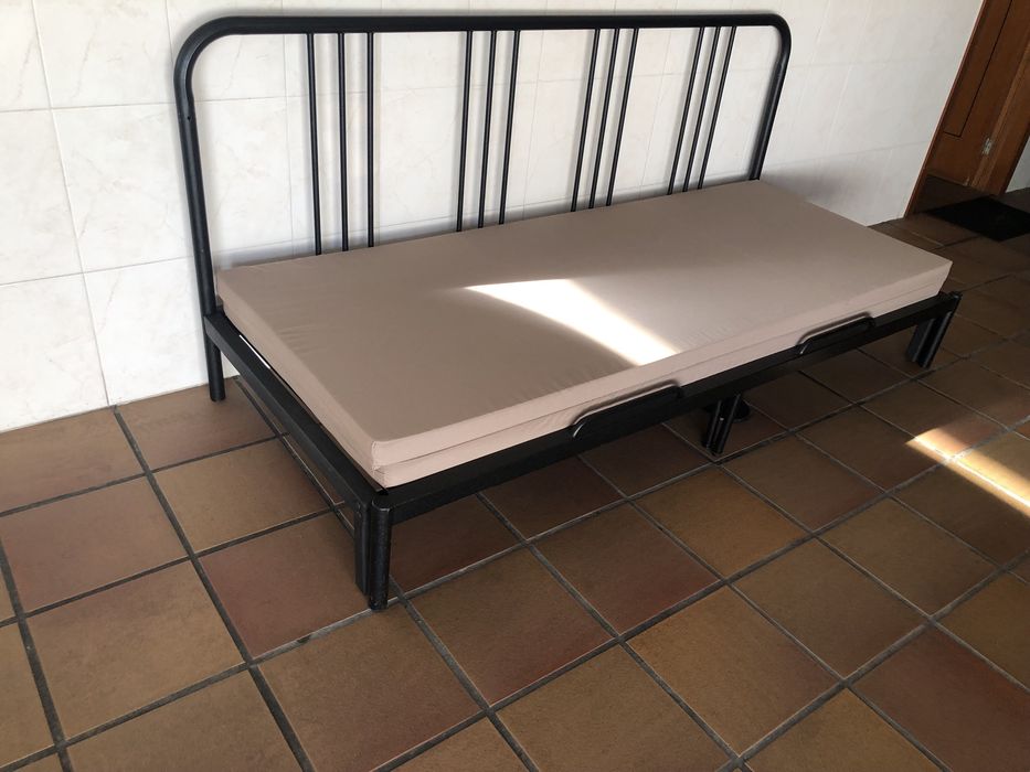 Cama de solteiro / casal Extensivel em ferro
