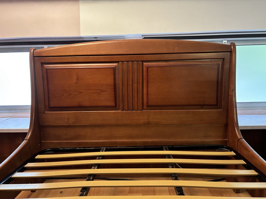 Cama Casal cor cerejeira